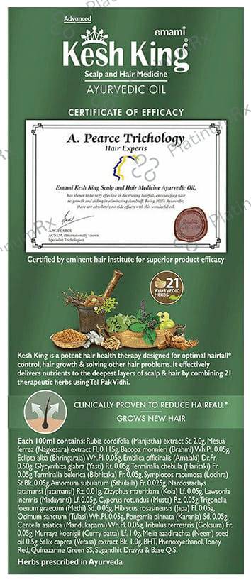 Kesh King Scalp and Hair Medicine Ayurvedic Oil 100ml