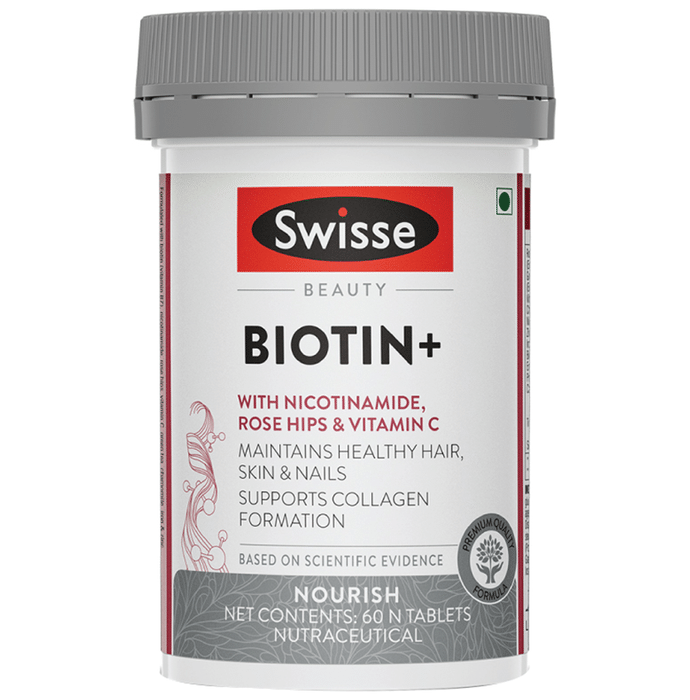 Swisse Beauty Biotin+ With...