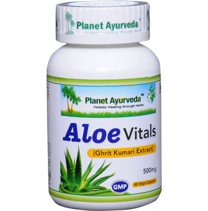 Planet Ayurveda Aloe Vitals Capsule