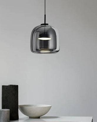 Valentino Ceiling Pendant Light - Smoke