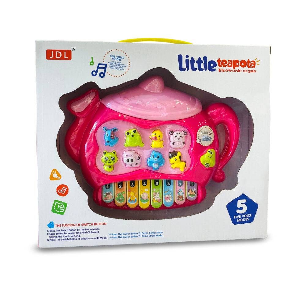 Mushroom/Teapot Design Musical Keyboard Toy for Kids Buy @ ₹749