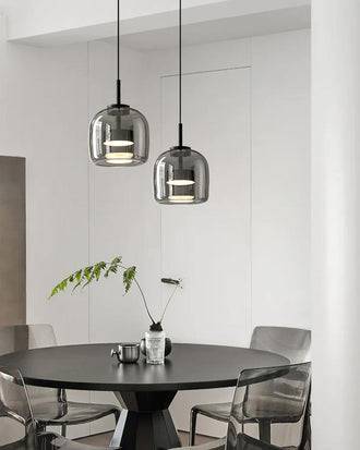 Valentino Ceiling Pendant Light - Smoke