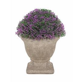 Purple Artificial Plant with Pot