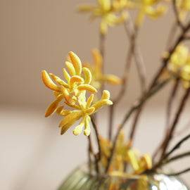 Green Artificial Maple Branch