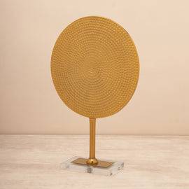 Embossed Gold Decorative Accent