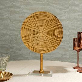 Embossed Gold Decorative Accent