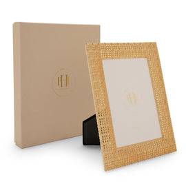 Gold Plated Intertwisted Metal Photo Frame - Large