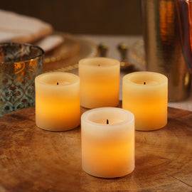 Beige Votive LED Candle