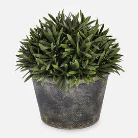 Green Artificial Rosemary with Pot