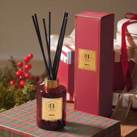 Neroli Glass Reed Diffuser - Red