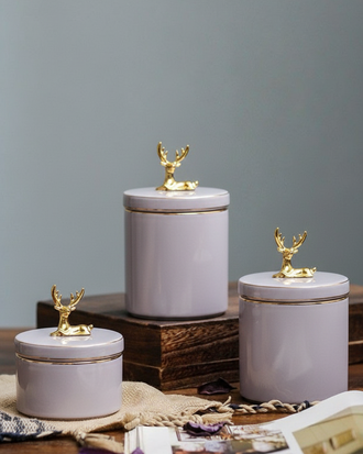 Royal Essence Storage Jar - Set Of 3