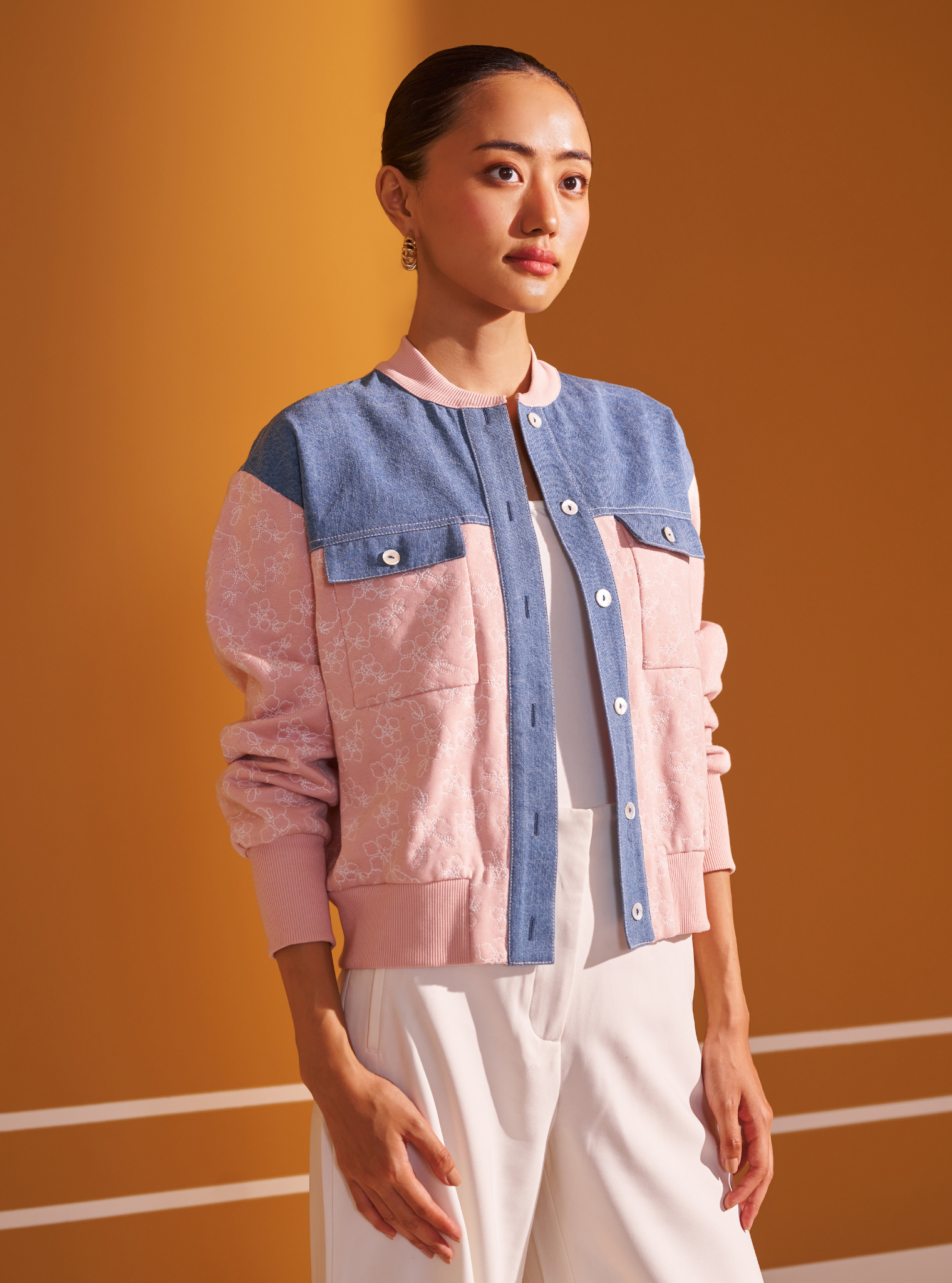 Eleanor Fleece Pink Jacket