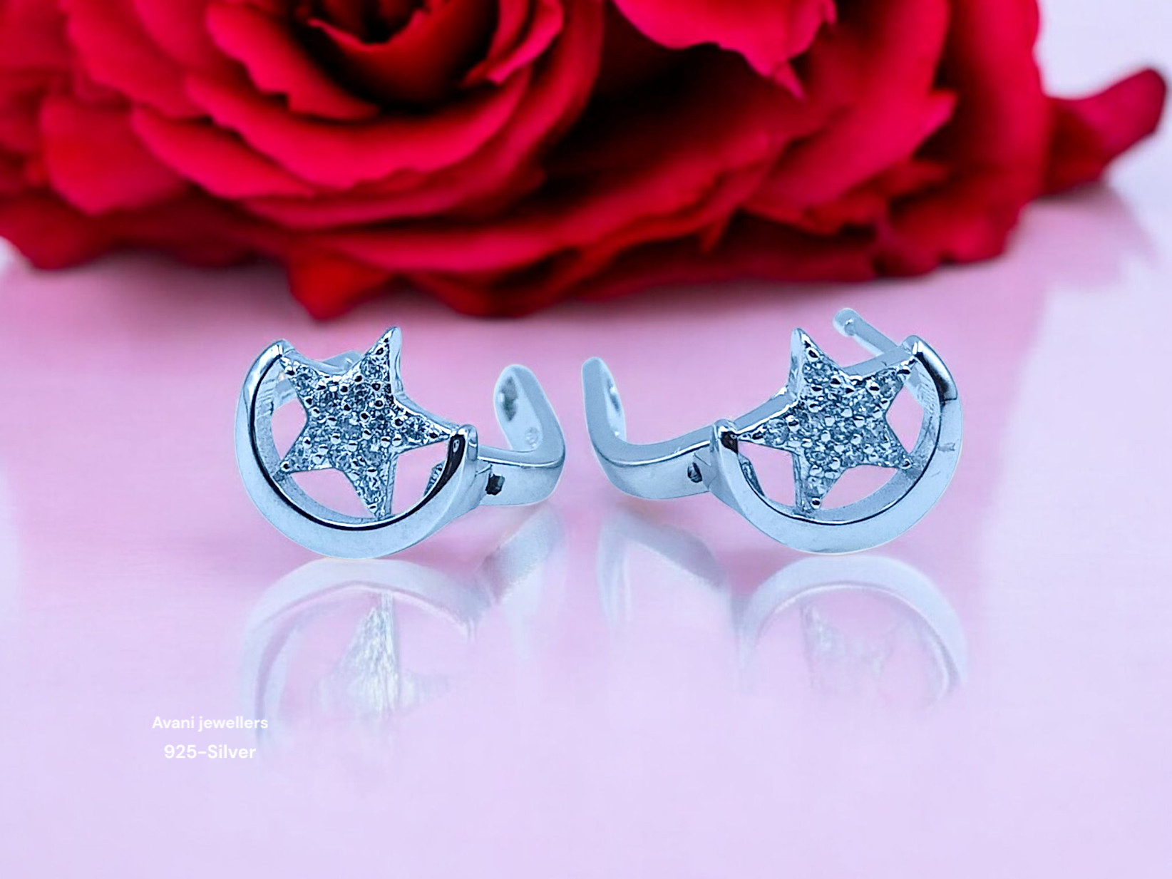 Silver Italian Fancy Earrings @ ₹1188