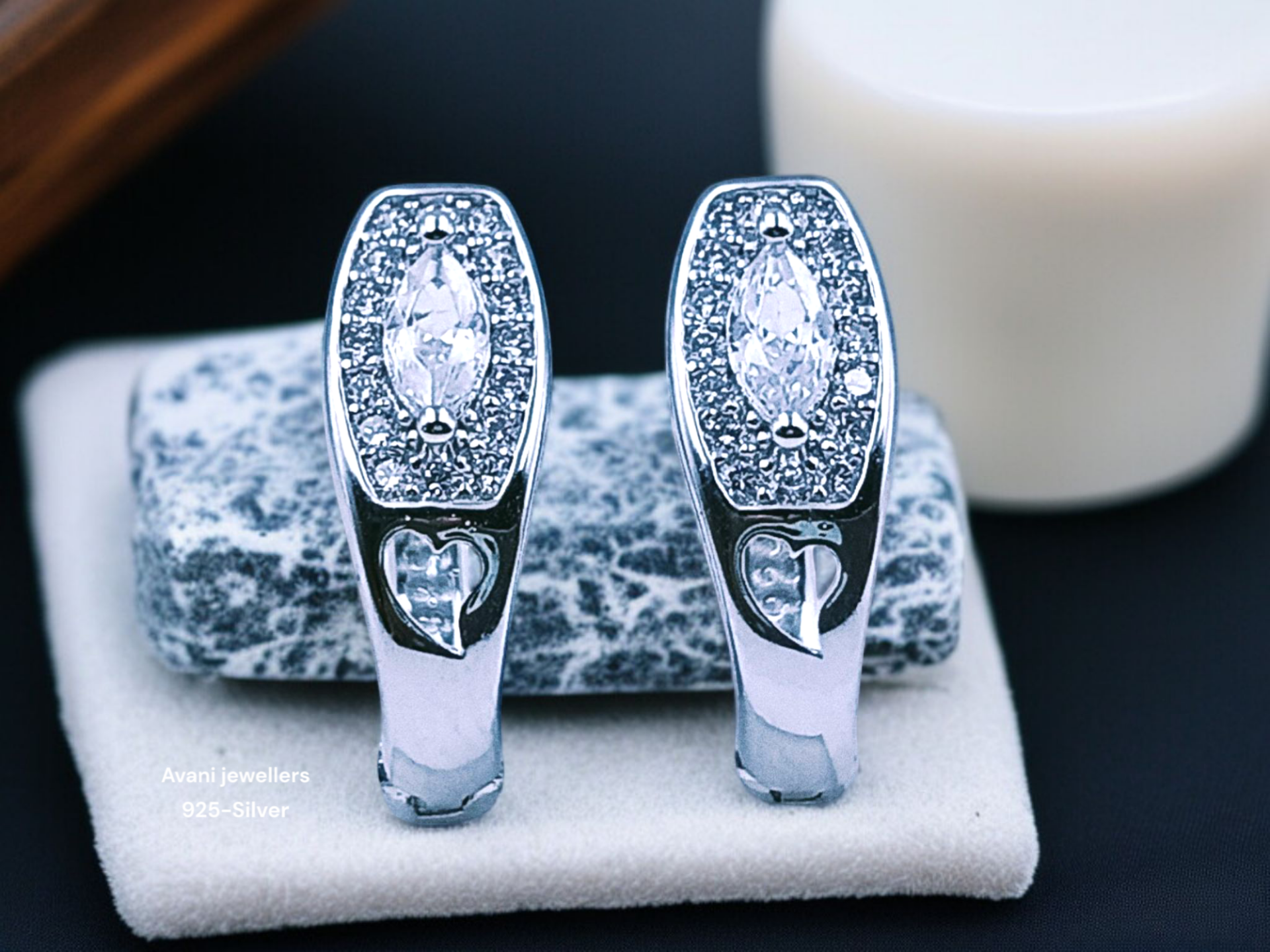 Silver Italian Fancy Earrings @ ₹1251