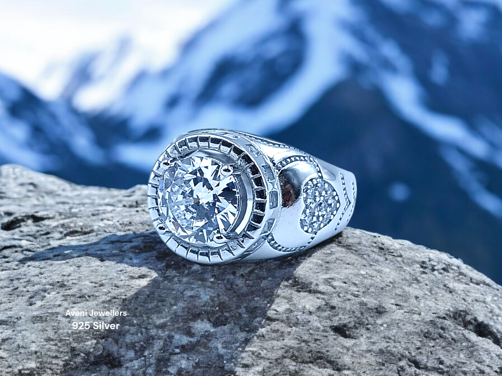 Silver Gents Fancy Rings @ ₹3731