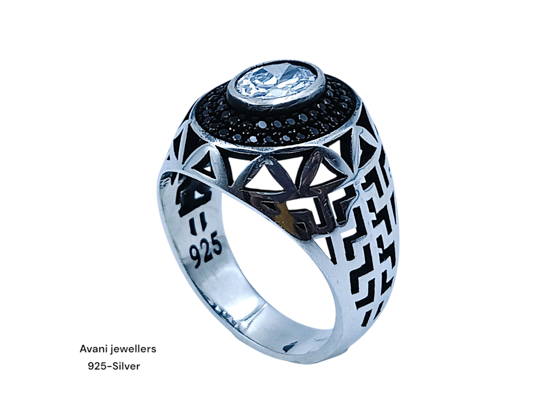 Silver Gents Fancy Rings @ ₹3587