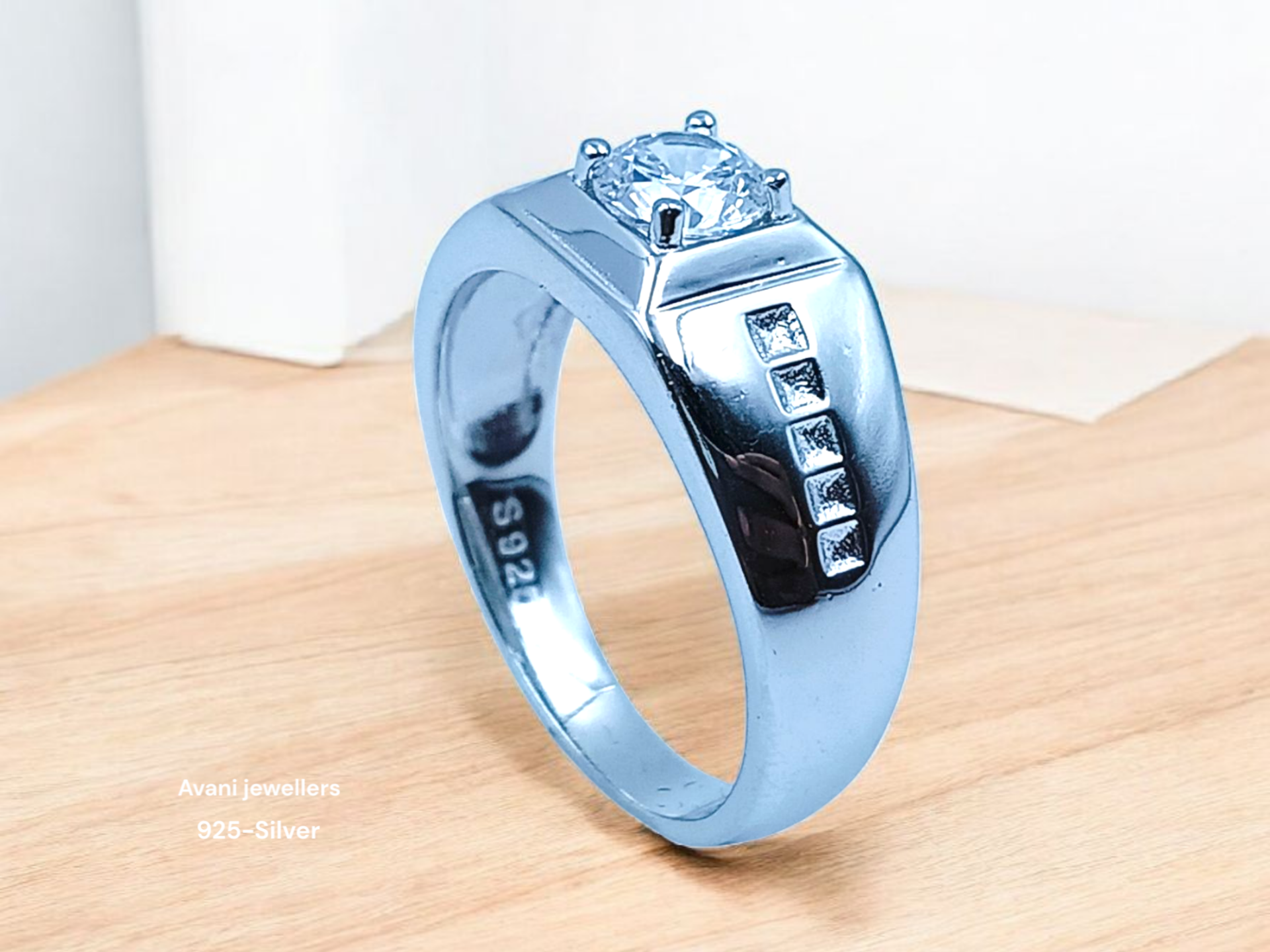 Silver Gents Fancy Rings @ ₹2921