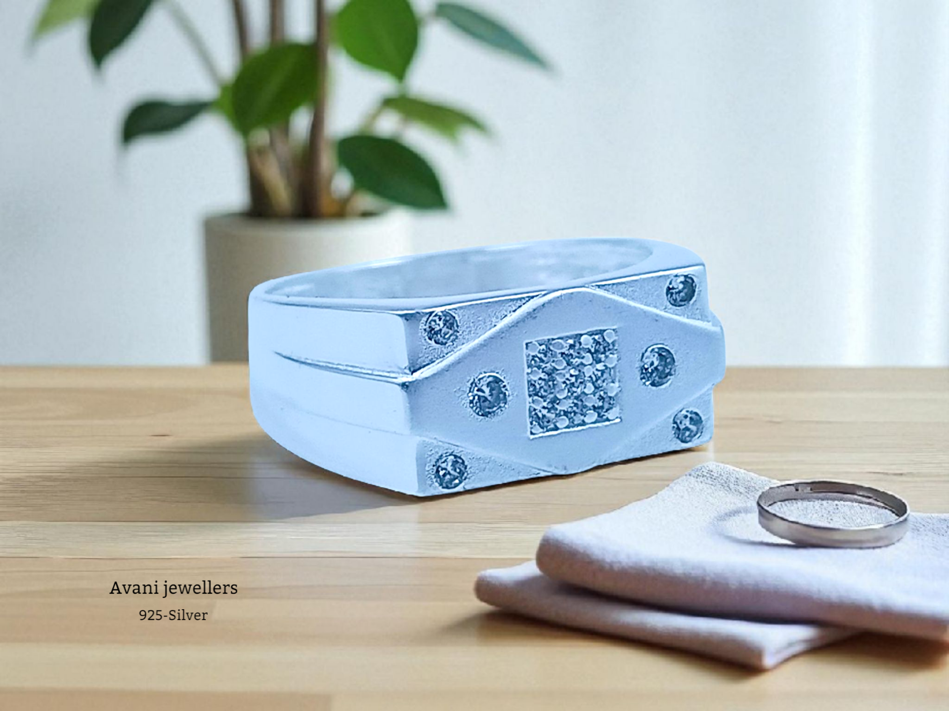 Silver Gents Fancy Rings @ ₹2021