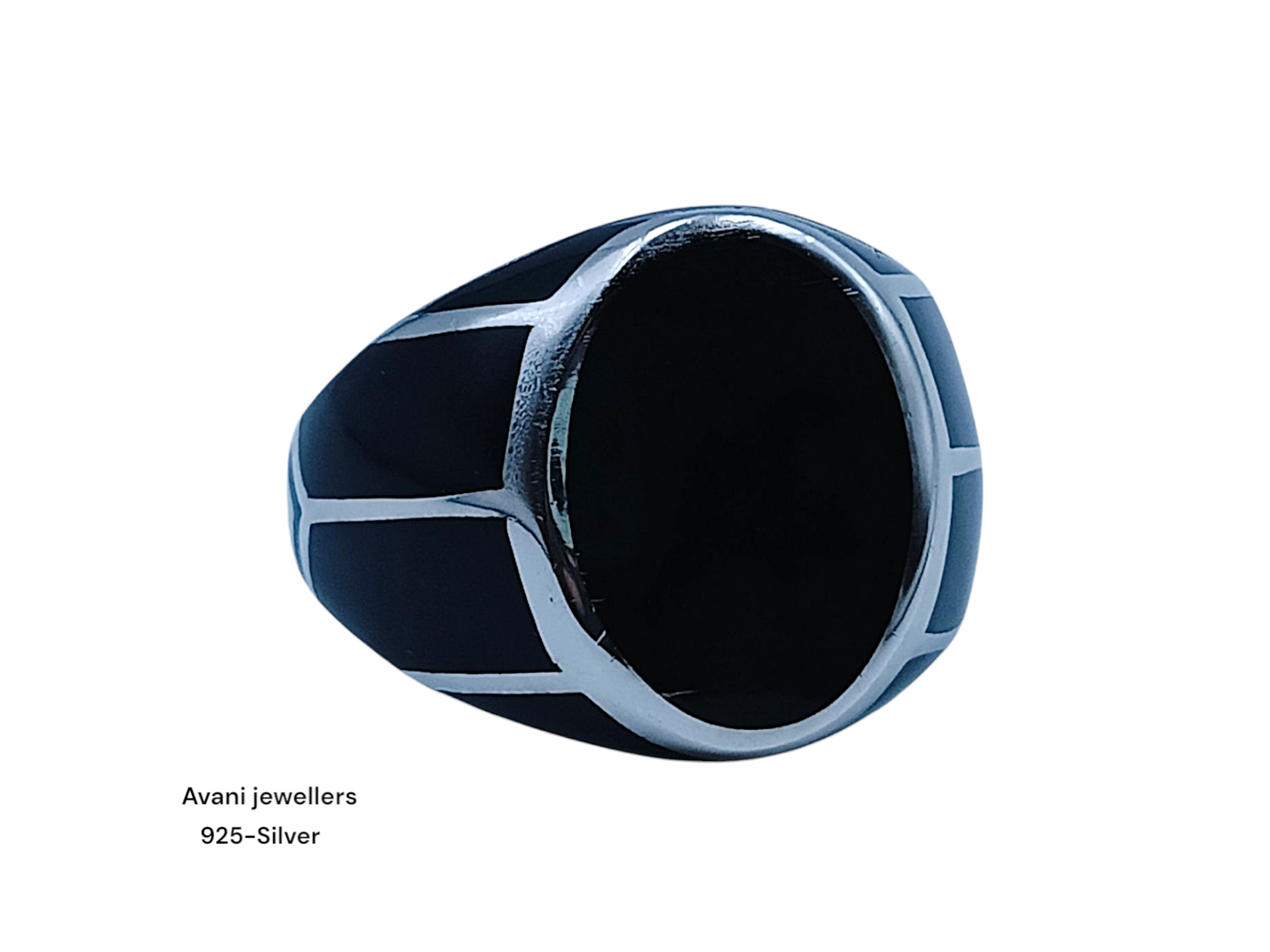 Silver Gents Plain Ring @ ₹3542