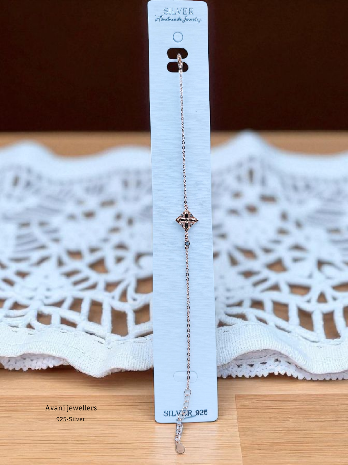 Silver Ladies Fancy Bracelet @ ₹708