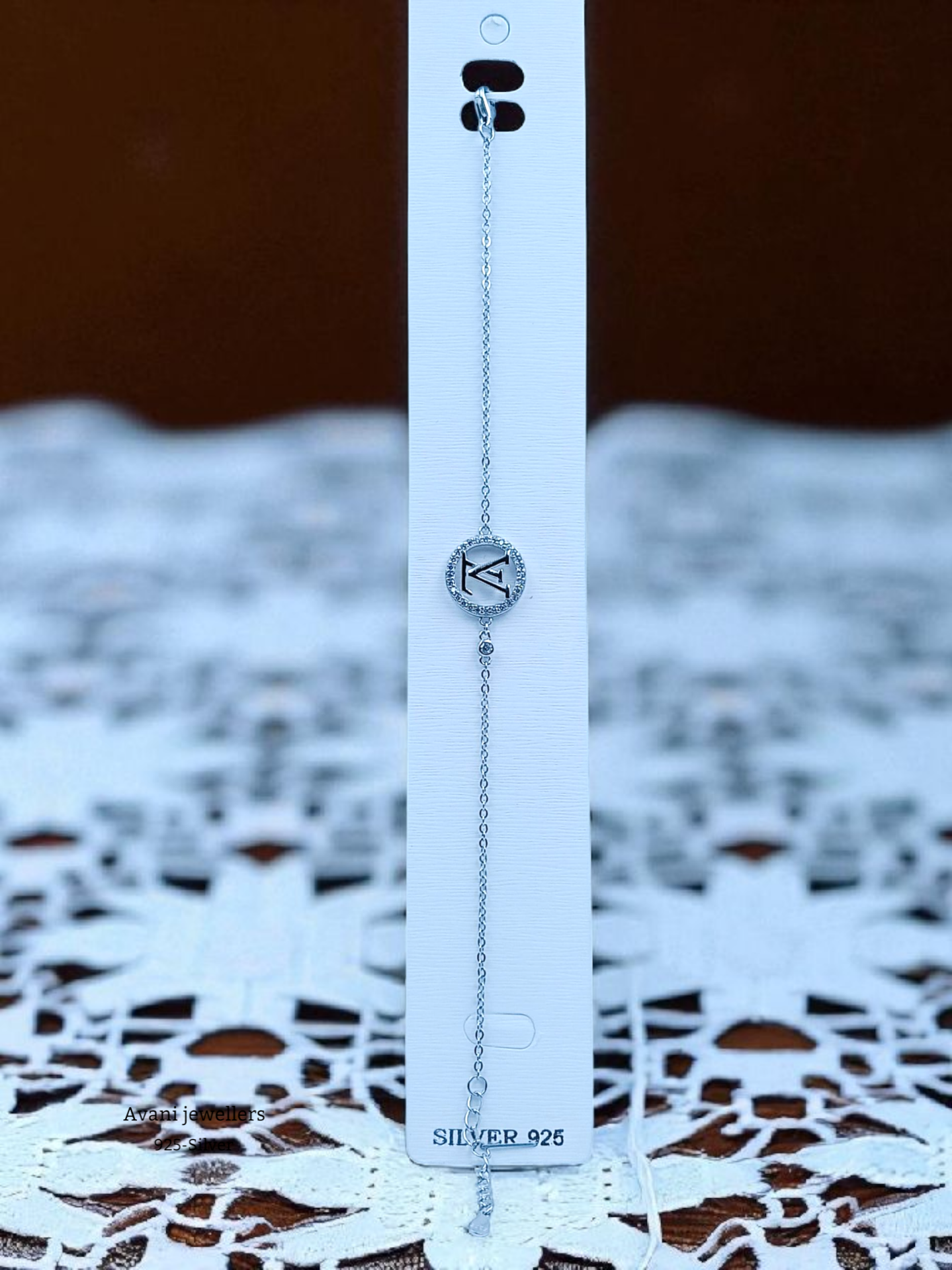 Silver Ladies Fancy Bracelet @ ₹856