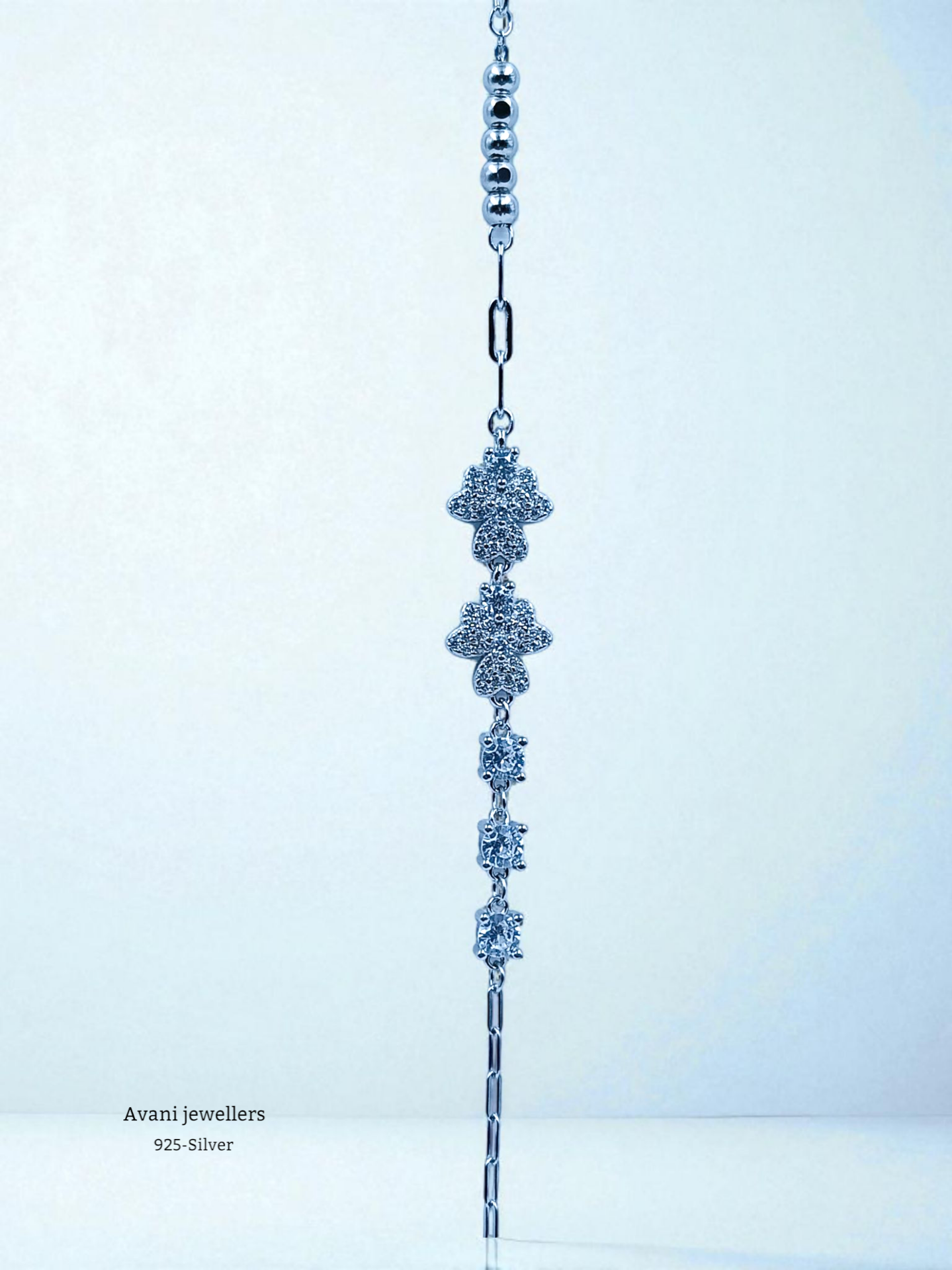 Silver Ladies Fancy Bracelet @ ₹1456