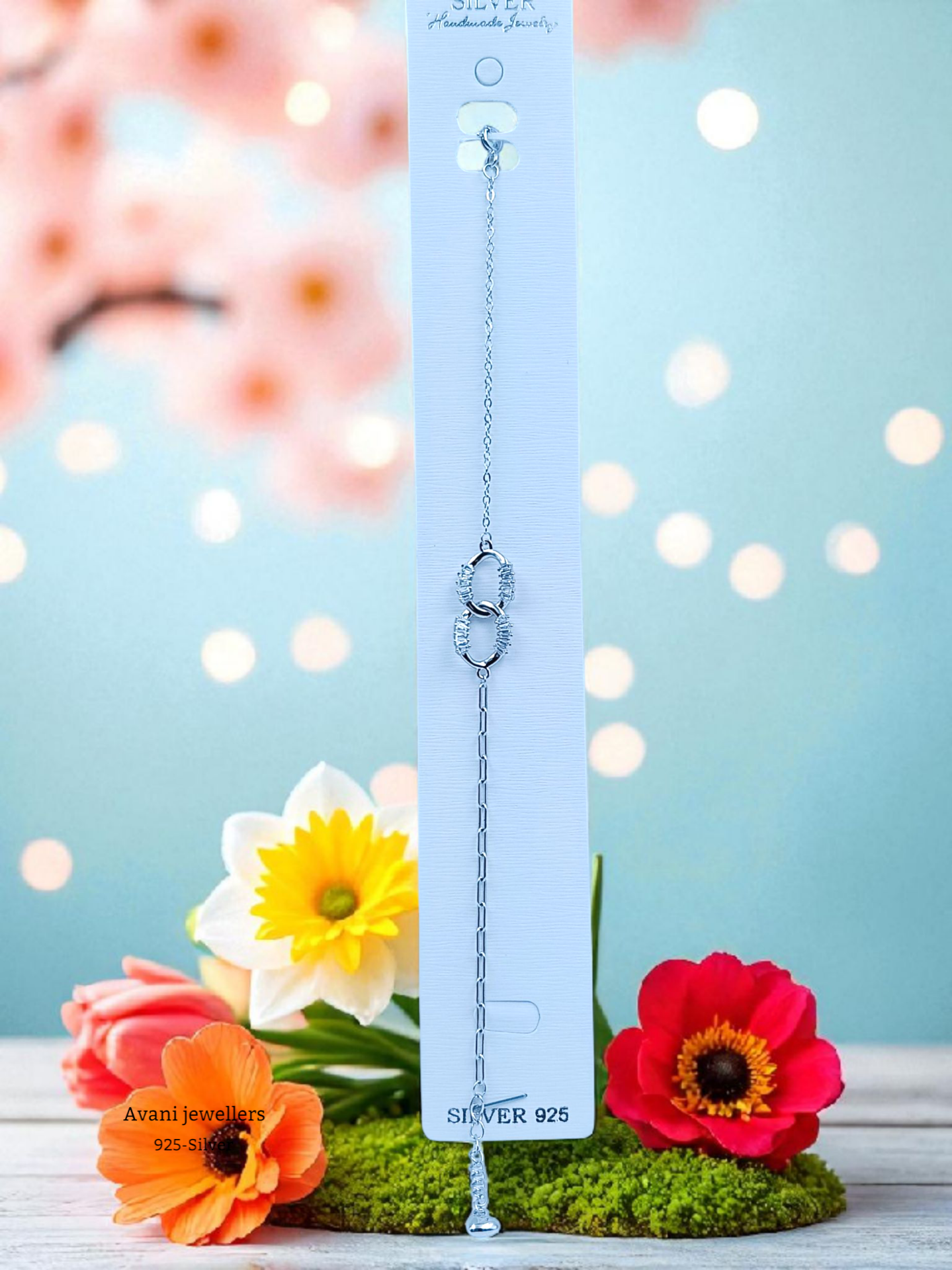 Silver Ladies Fancy Bracelet @ ₹1188