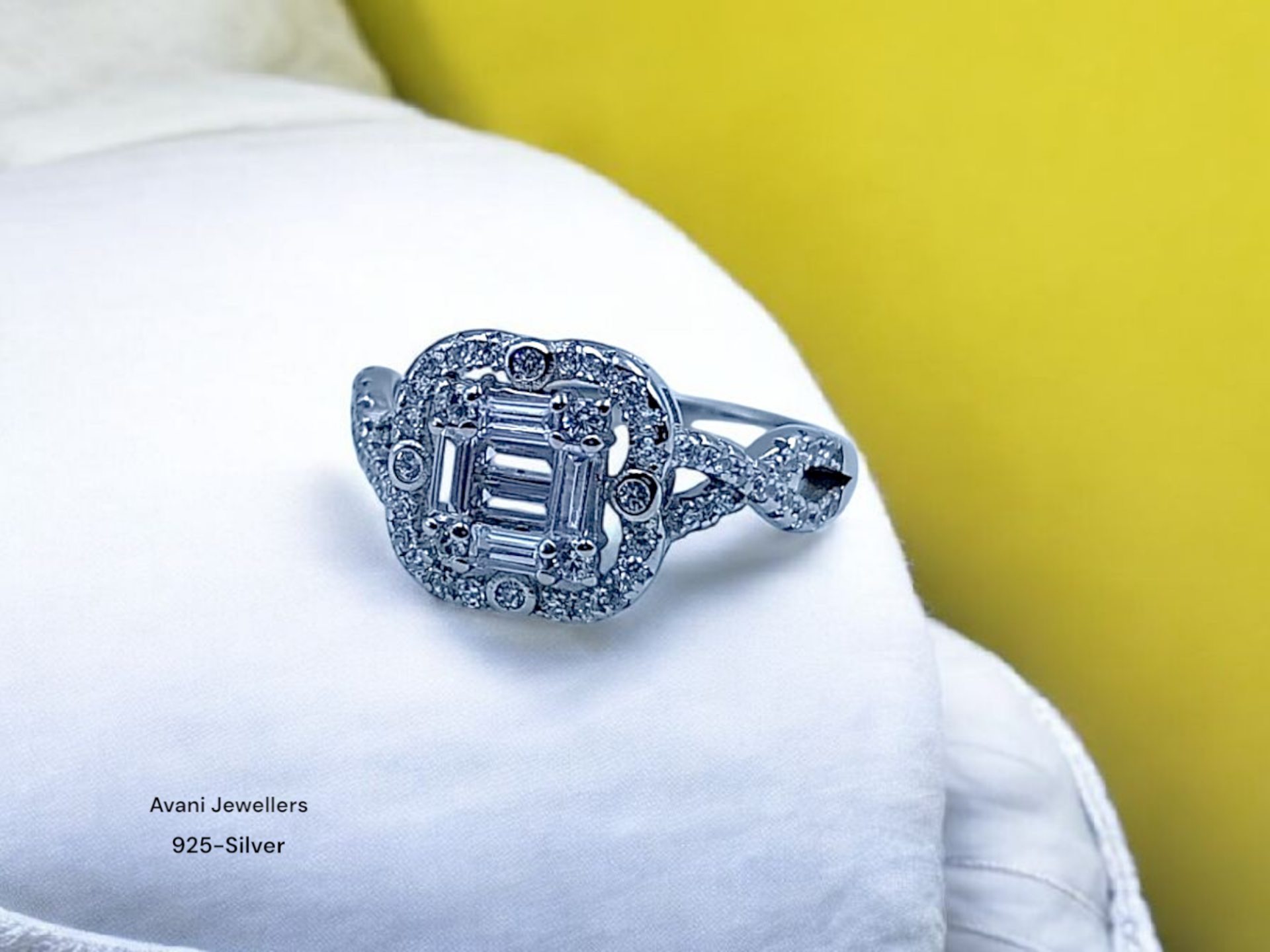 Silver Ladies Fancy Ring only @ ₹1170