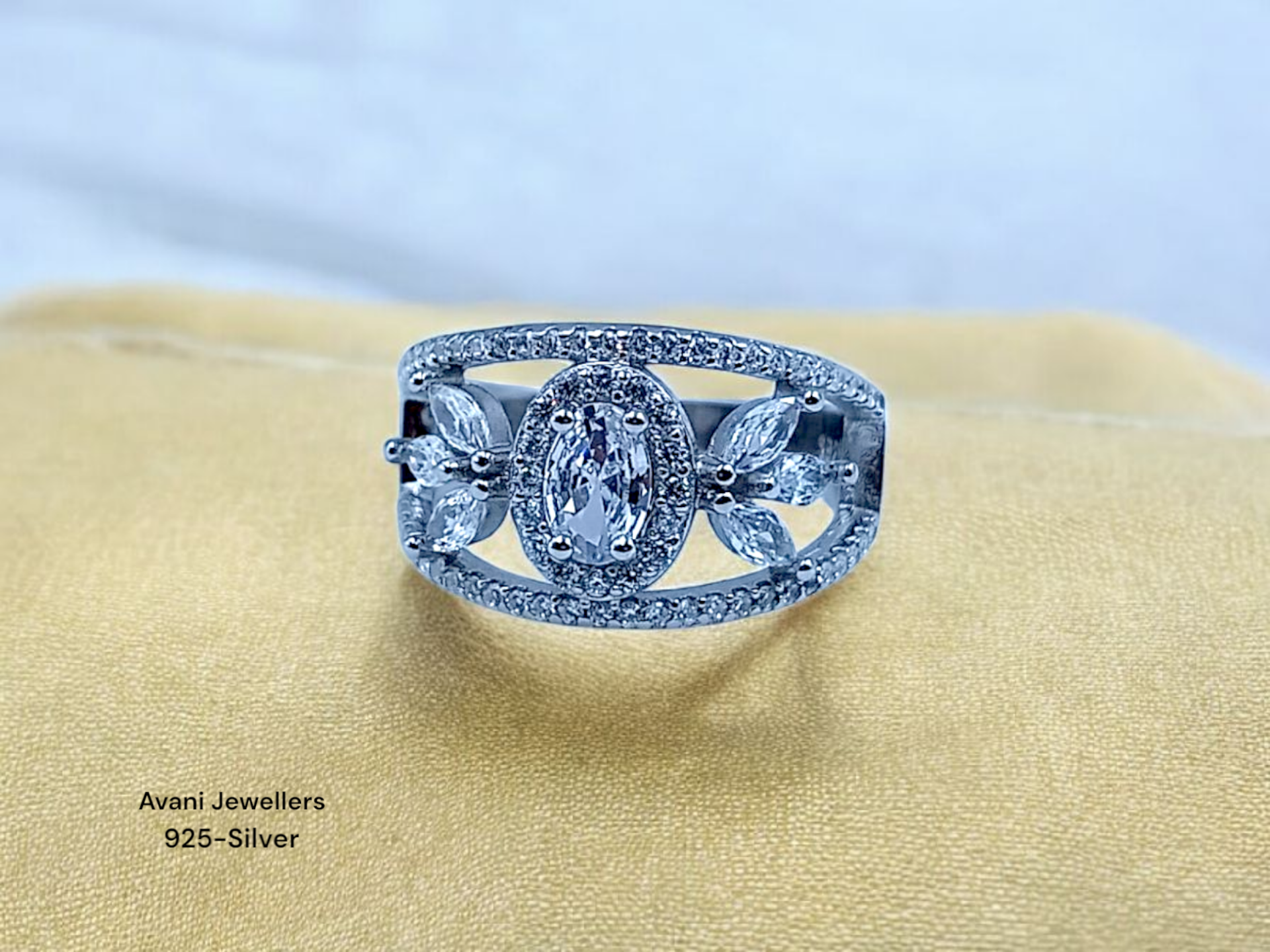 Silver Ladies Fancy Ring only @ ₹1796