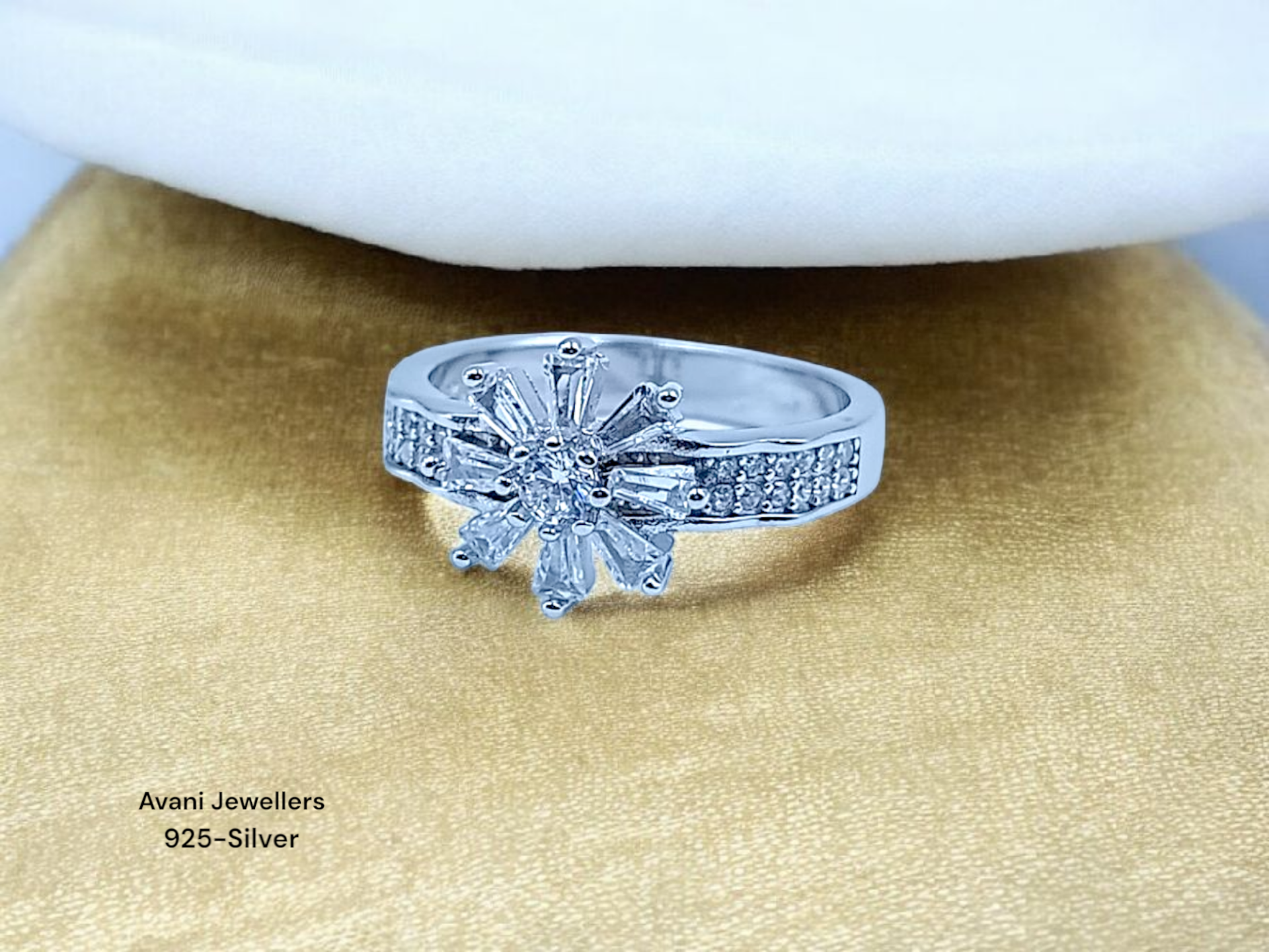 Silver Ladies Fancy Ring only @ ₹1625