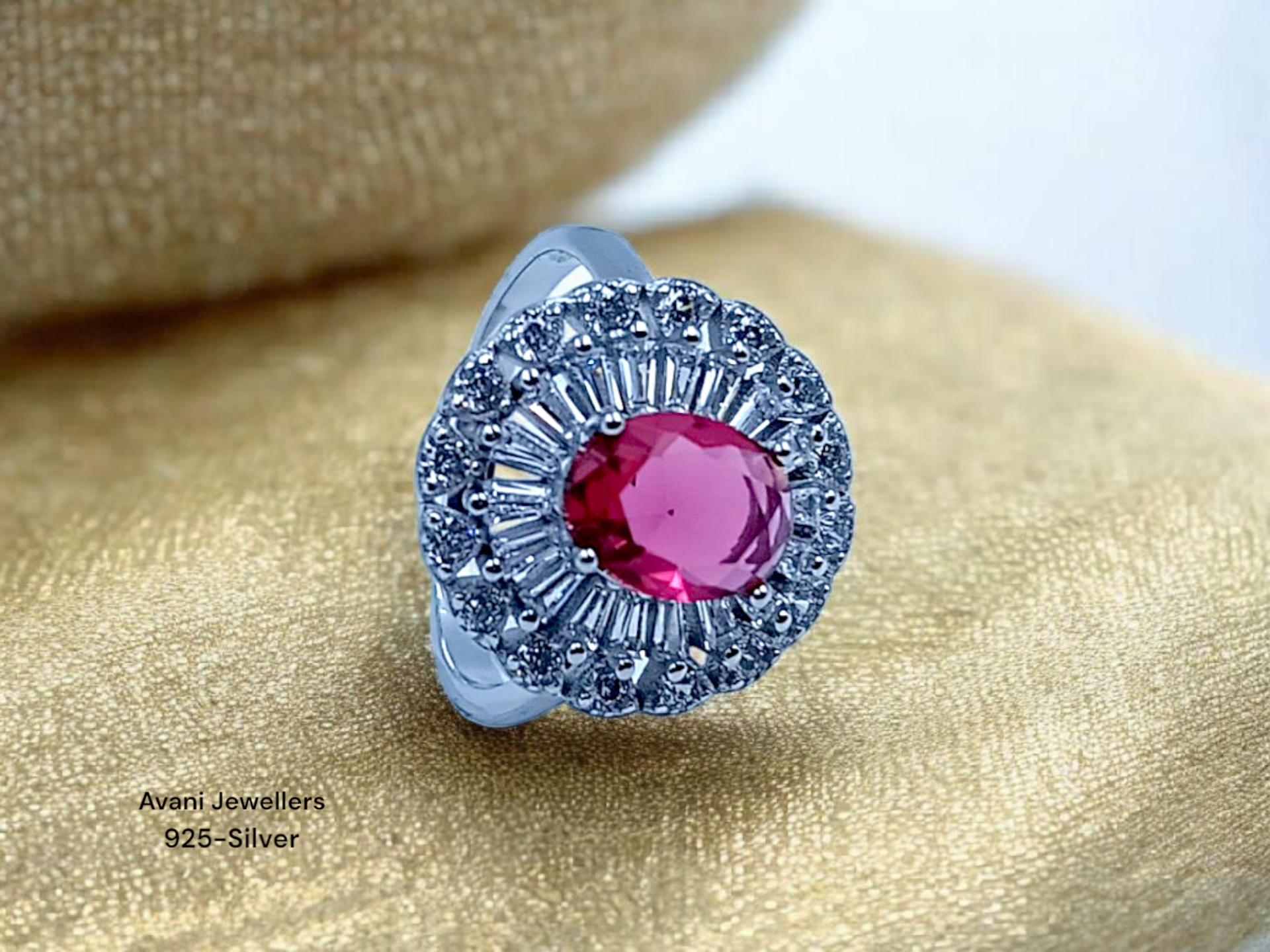 Silver Ladies Fancy Ring only @ ₹1980