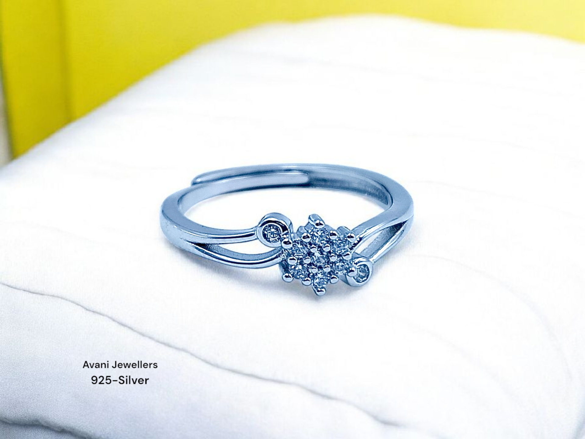 Silver Ladies Fancy Ring only @ ₹878