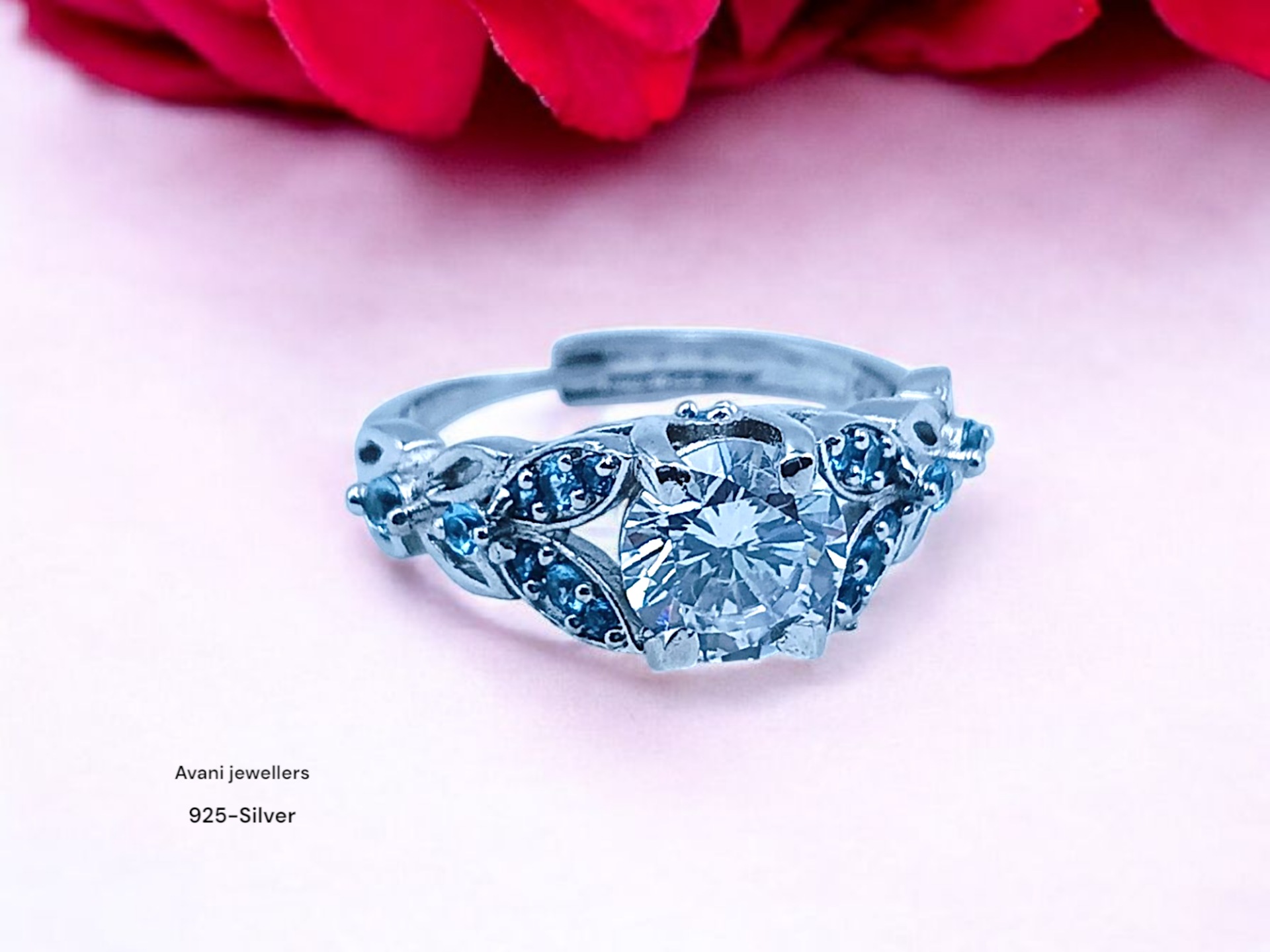 Silver Ladies Fancy Ring only @ ₹1467