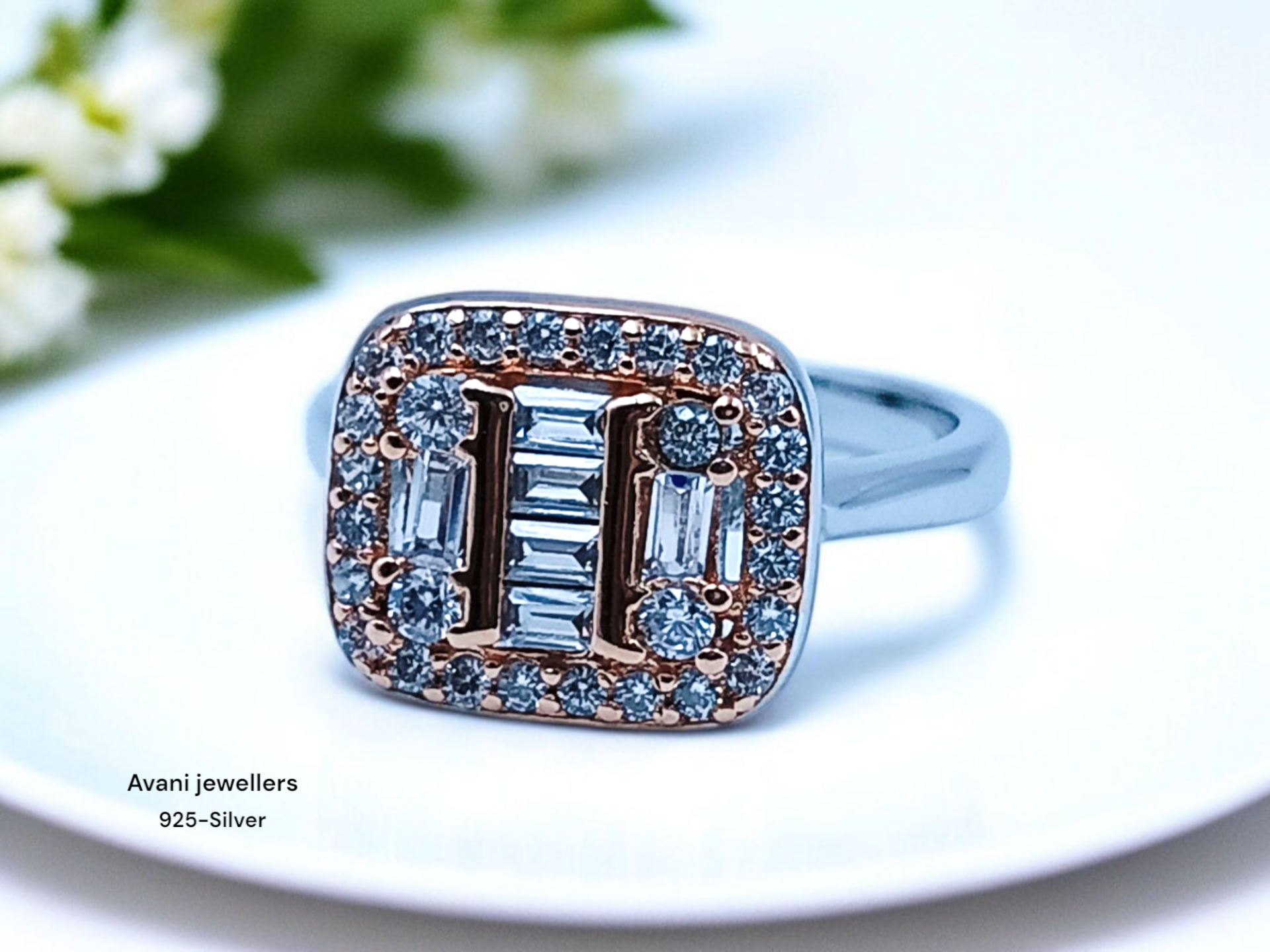 Silver Ladies Fancy Ring only @ ₹1413