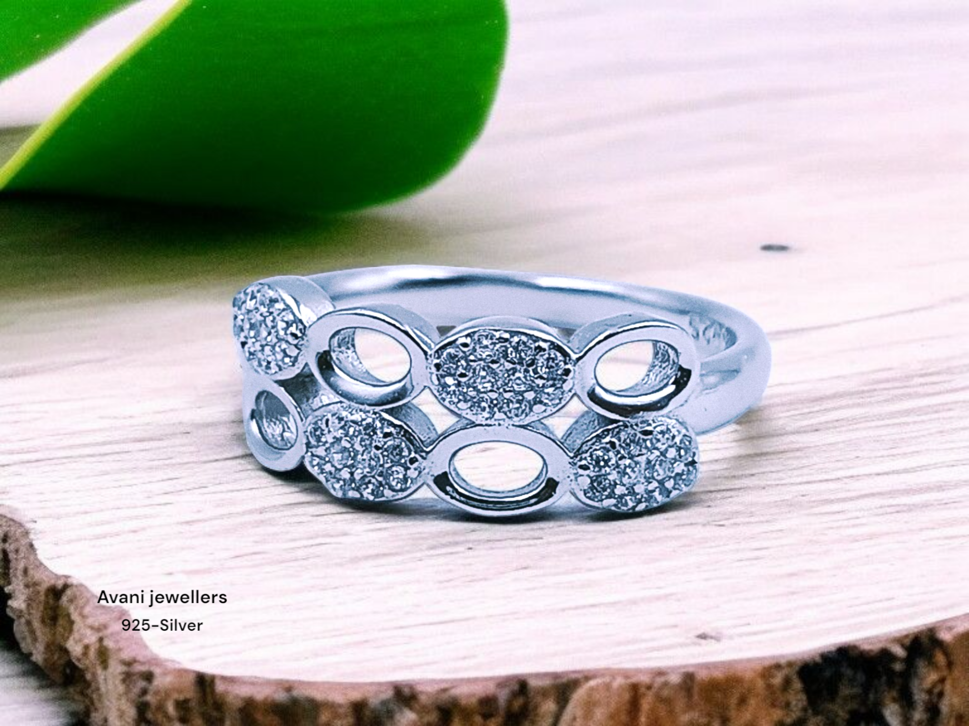 Silver Ladies Fancy Ring only @ ₹1040