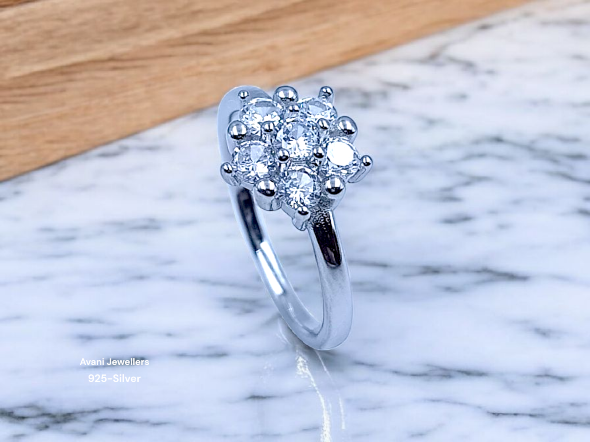 Silver Ladies Fancy Ring only @ ₹914