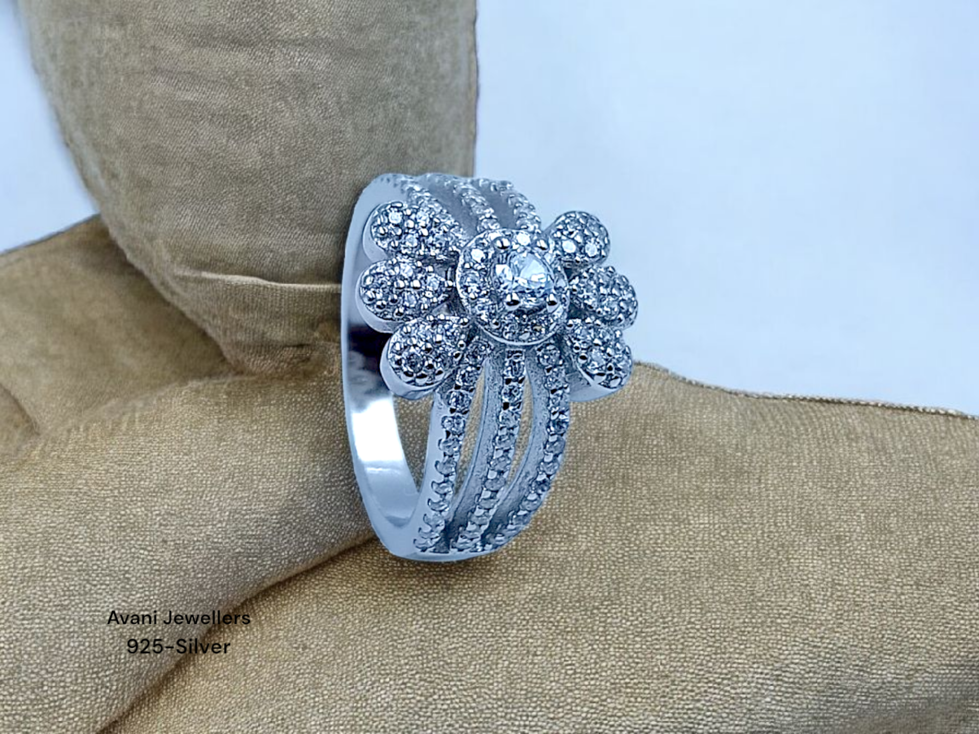 Silver Ladies Fancy Ring only @ ₹1908