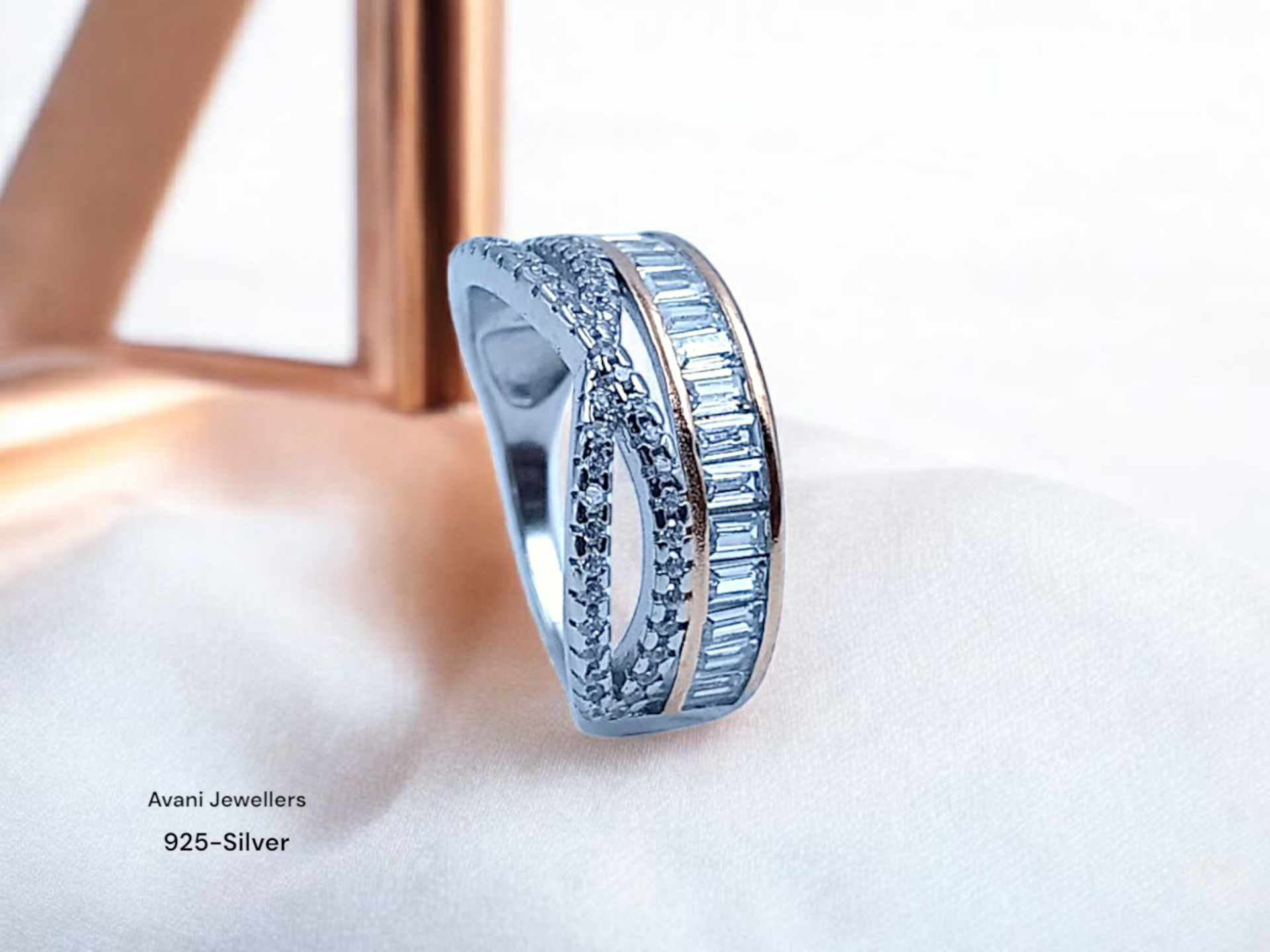 Silver Ladies Fancy Ring only @ ₹1440