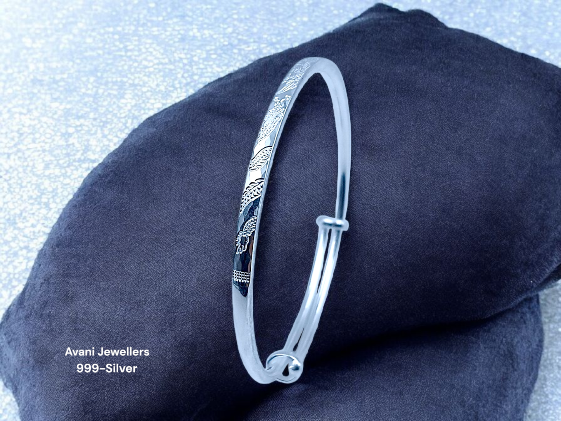 Silver Ladies Plain Kade @ ₹6268