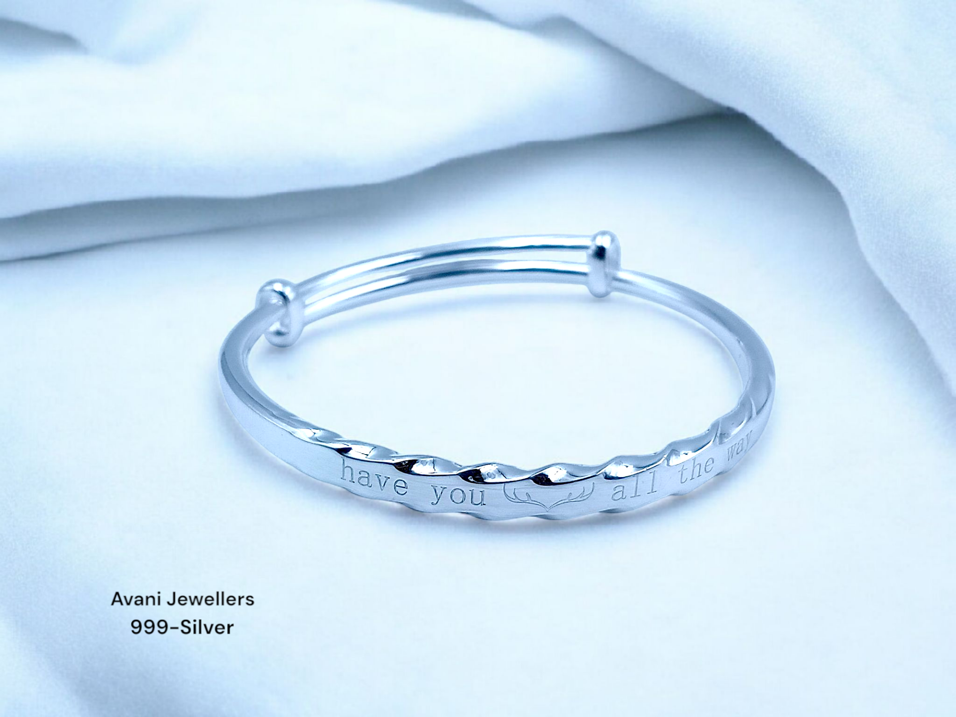 Silver Ladies Plain Kade @ ₹10156