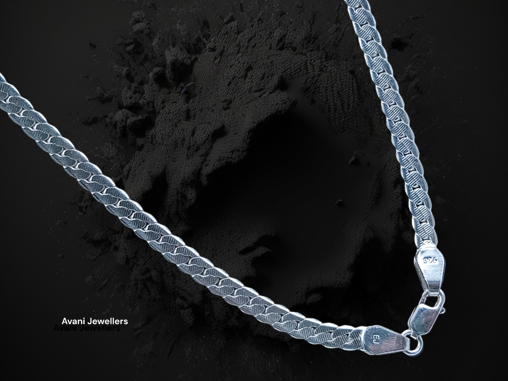 Silver Gents Chain @₹4239