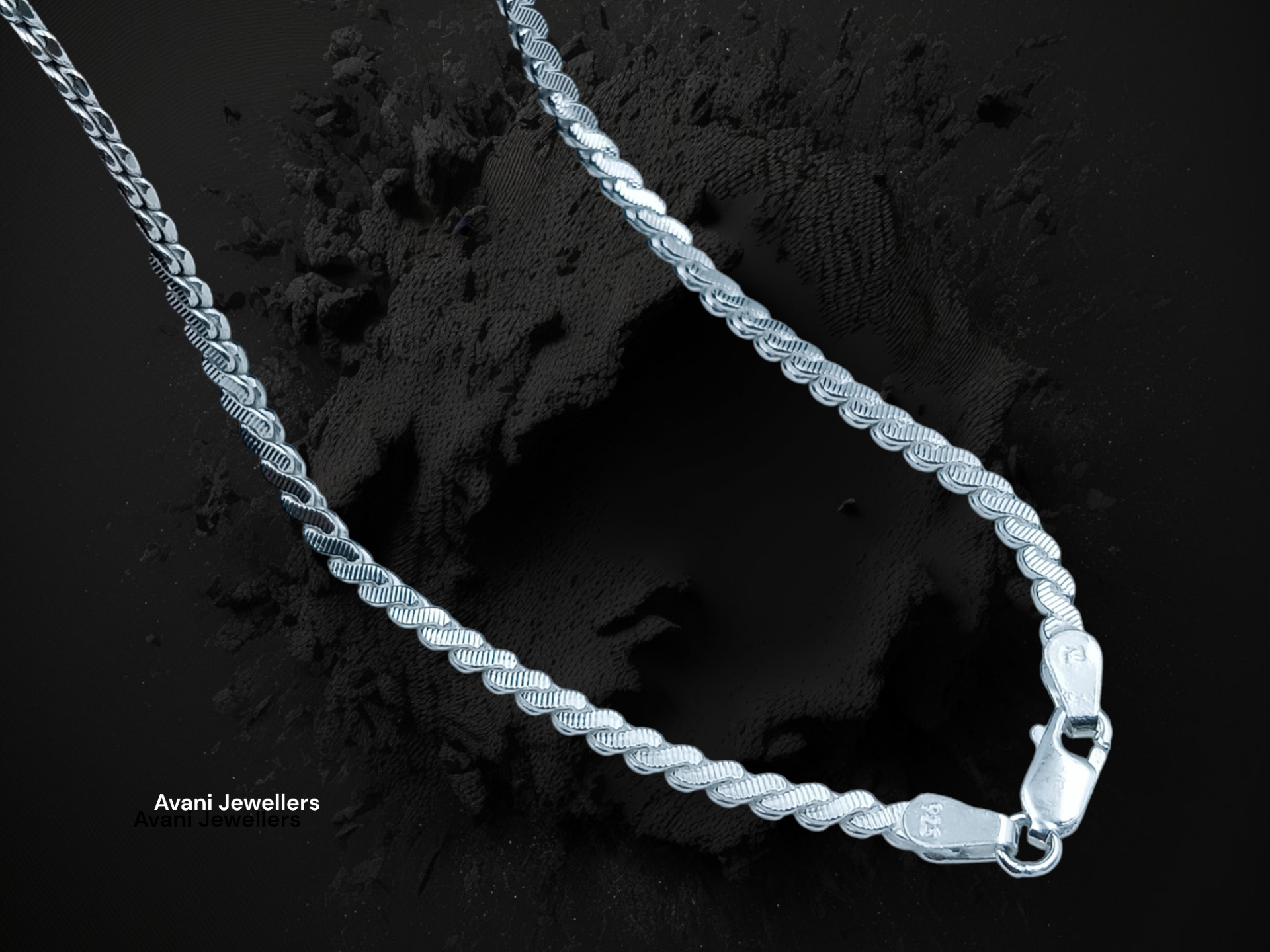 Silver Gents Chain @₹4575