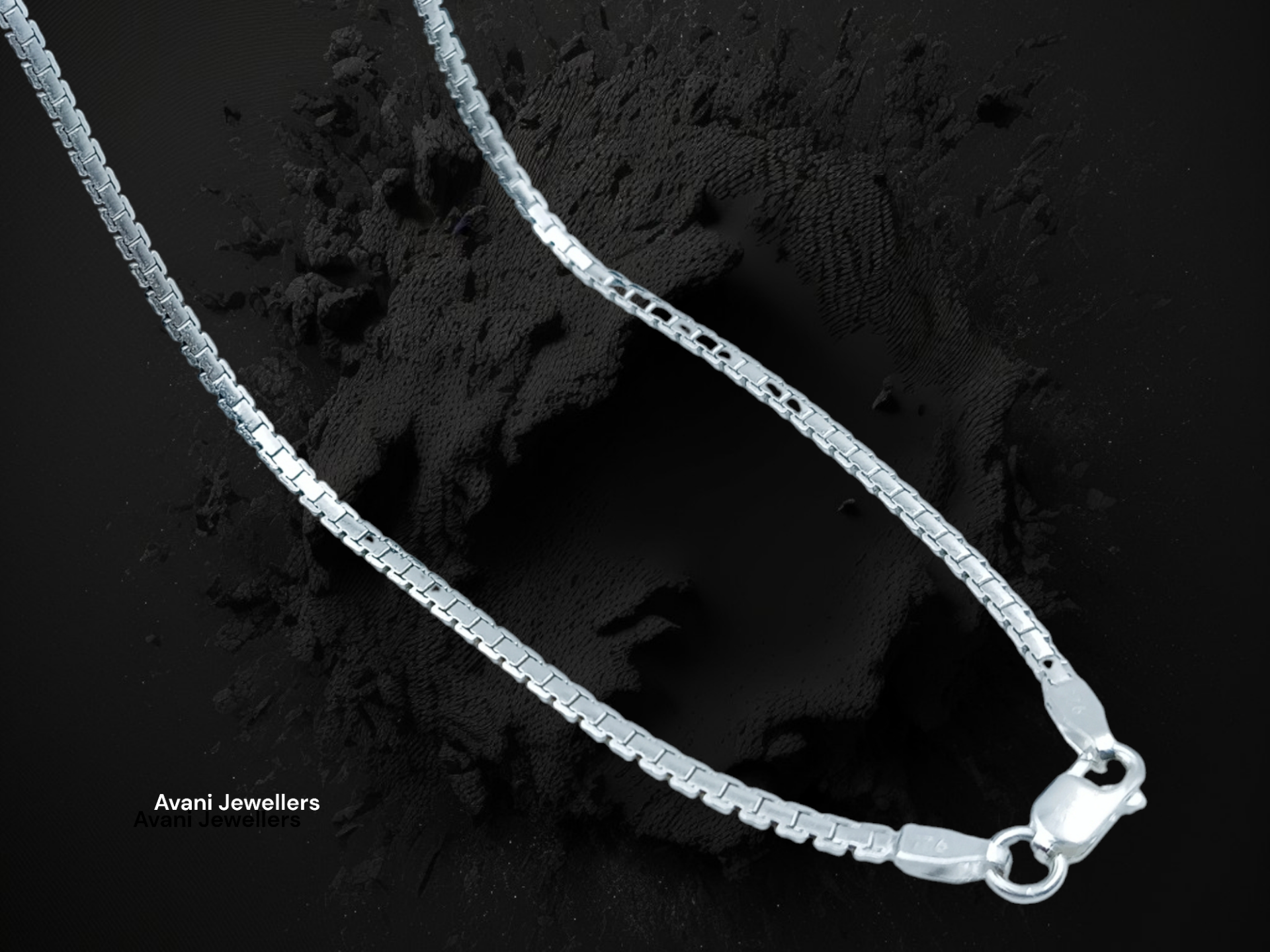 Silver Gents Chain @₹1665