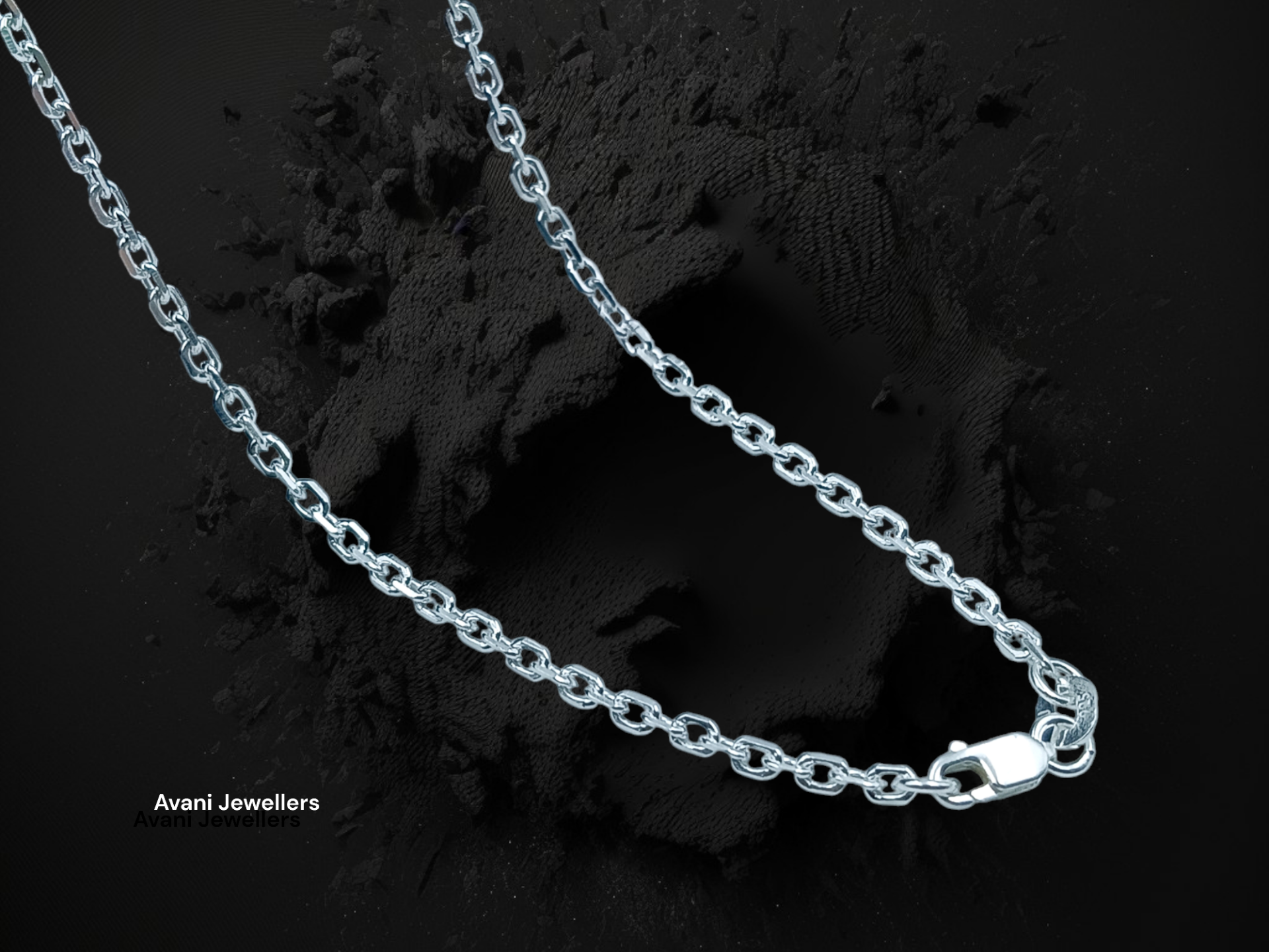 Silver Gents Chain @₹1239
