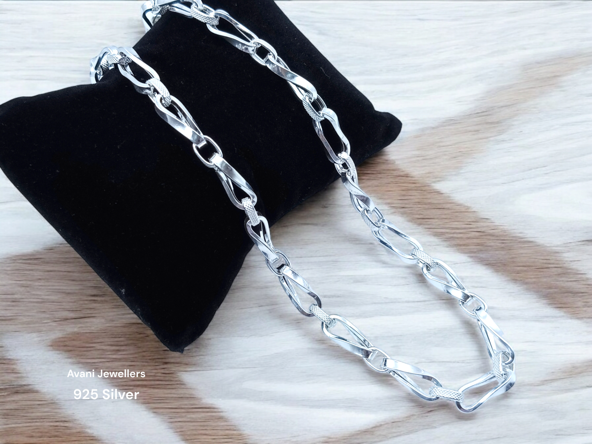 Silver Gents Chain @₹6090