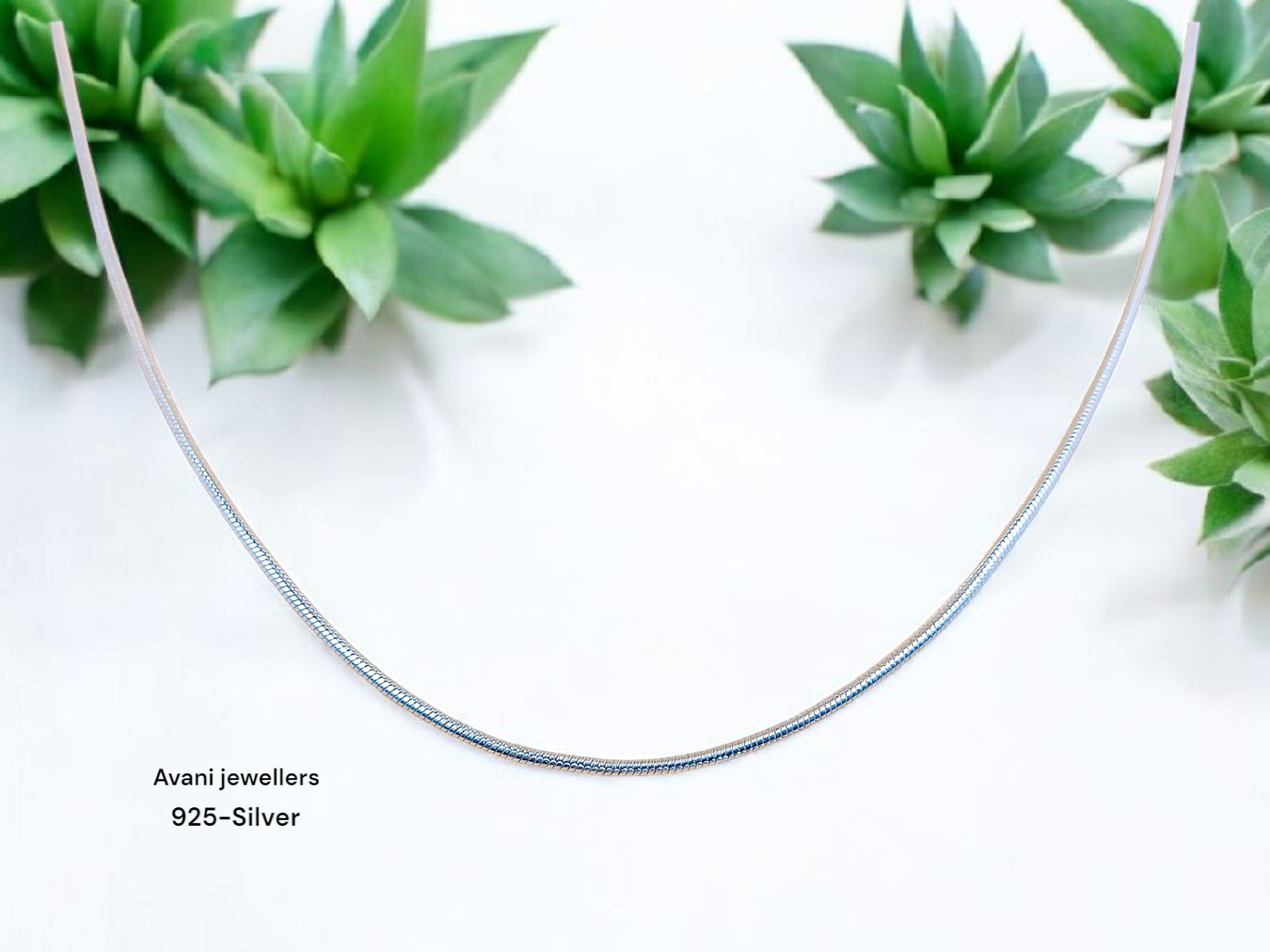 Silver Gents Chain @₹1371