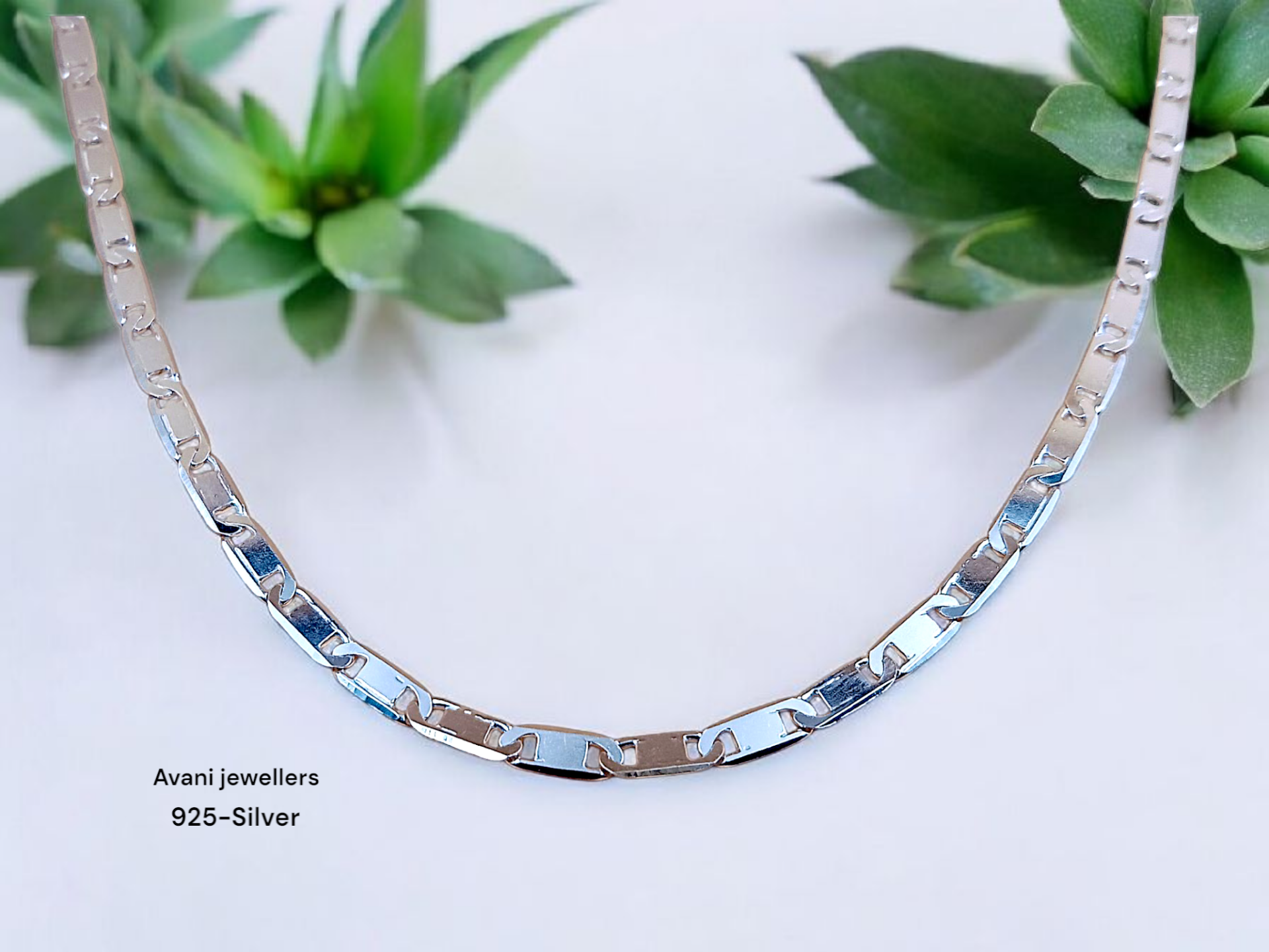 Silver Gents Chain @₹3276