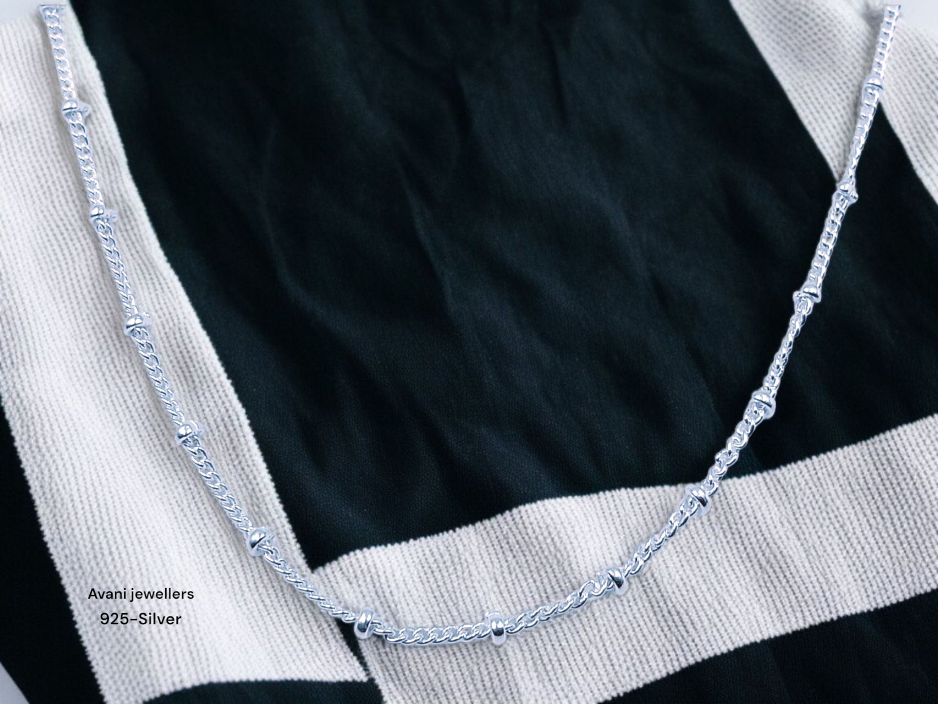 Silver Gents Chain @₹1083