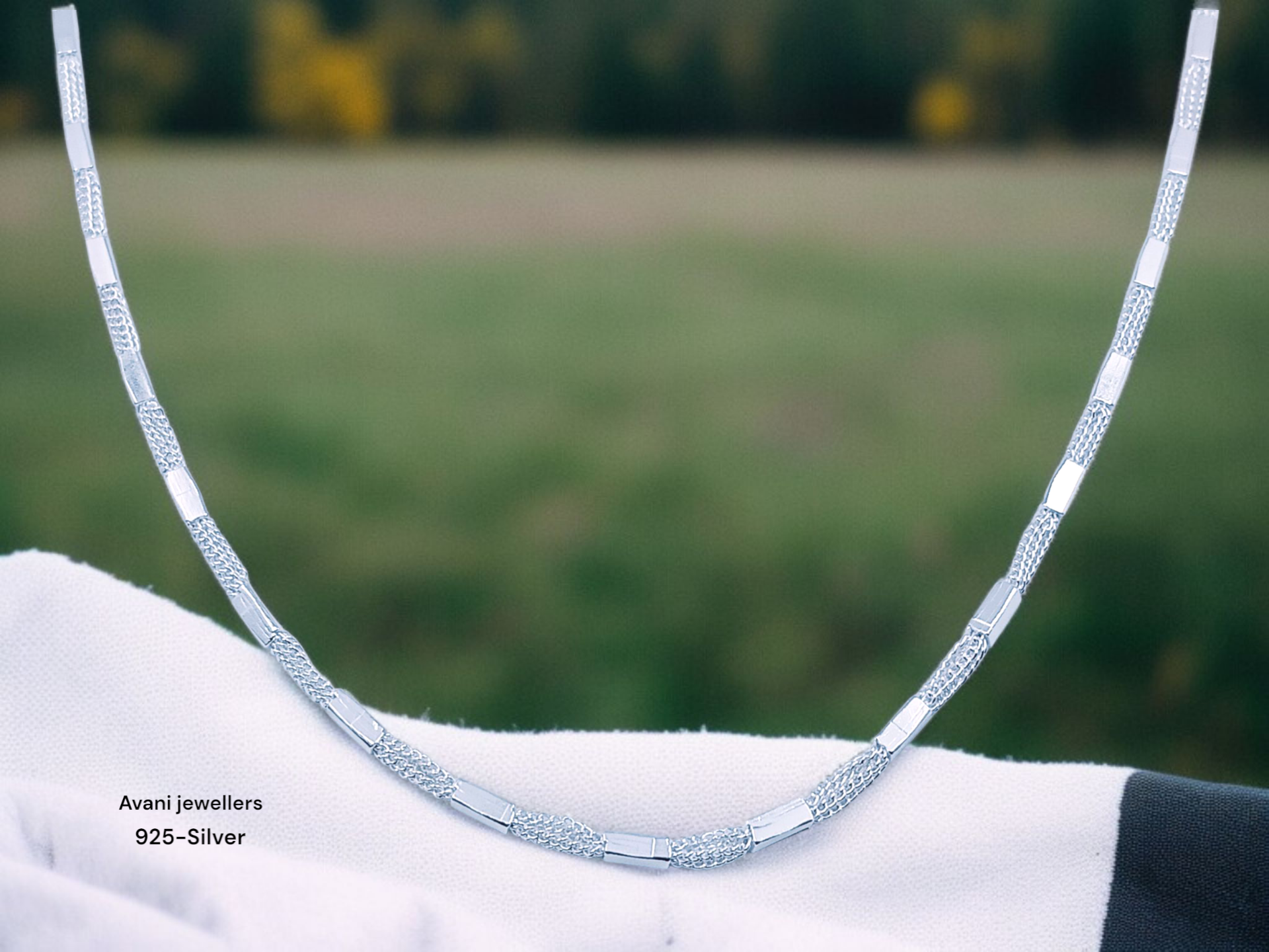 Silver Gents Chain @₹6000