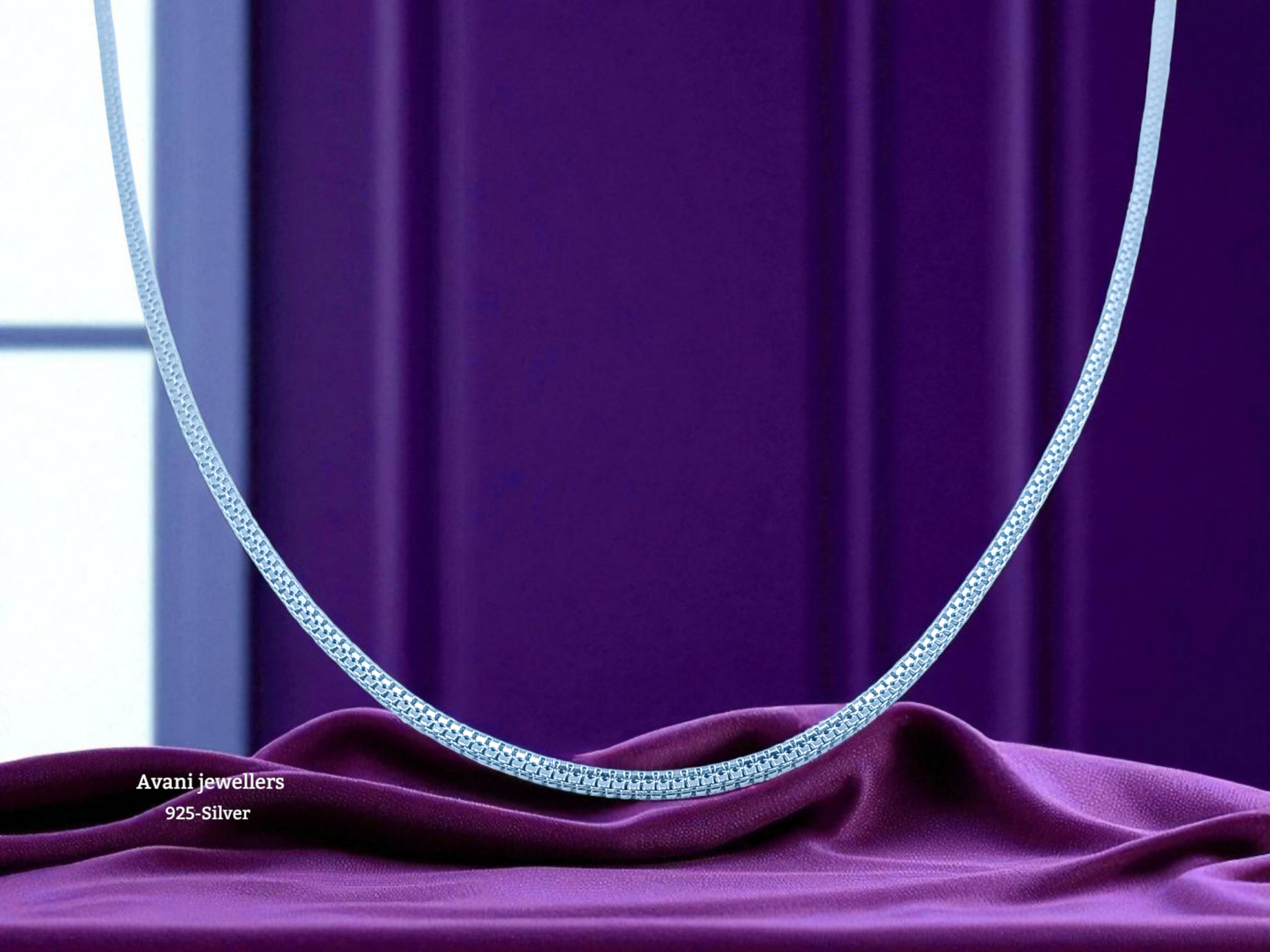 Silver Gents Chain @₹2760